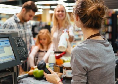 Employé de la grande distribution