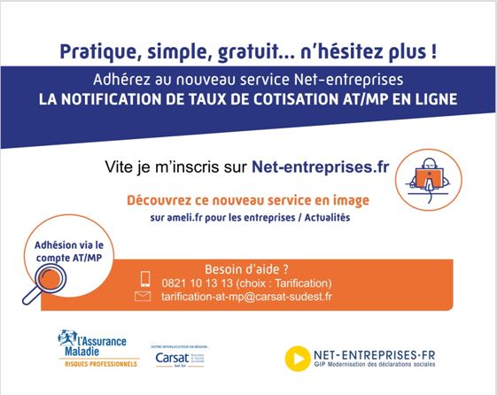 net entreprises AT MP