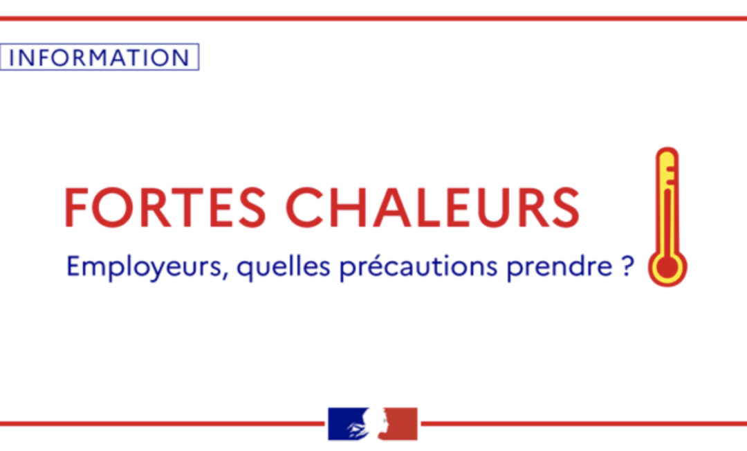 Chaleur et canicule au travail : les précautions à prendre