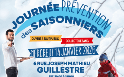 14/01/2024 – Journée Prévention Santé des Saisonniers à Guillestre
