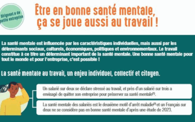 Être en bonne santé mentale, ça se joue aussi au travail !
