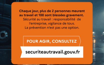 Sécurité au travail : la prévention n’est pas une option