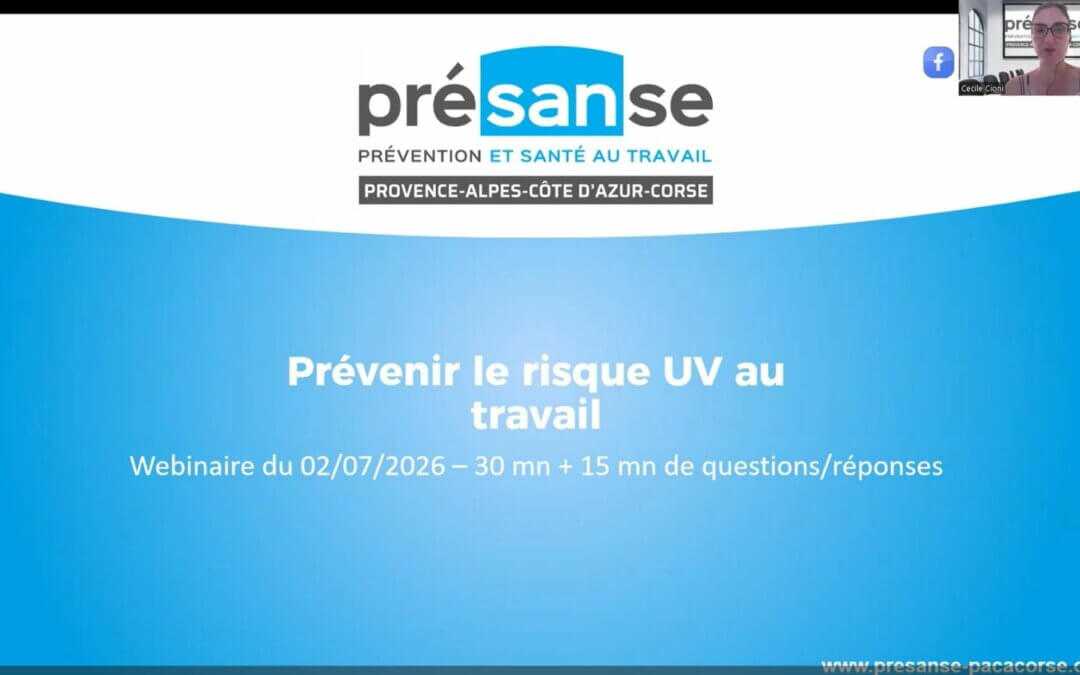 Prévenir le risque UV